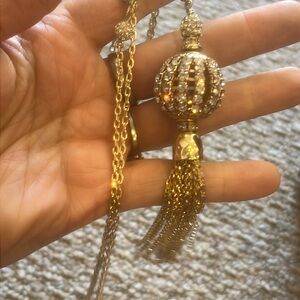 Lilly Pulitzer Starburst Tassel Necklace